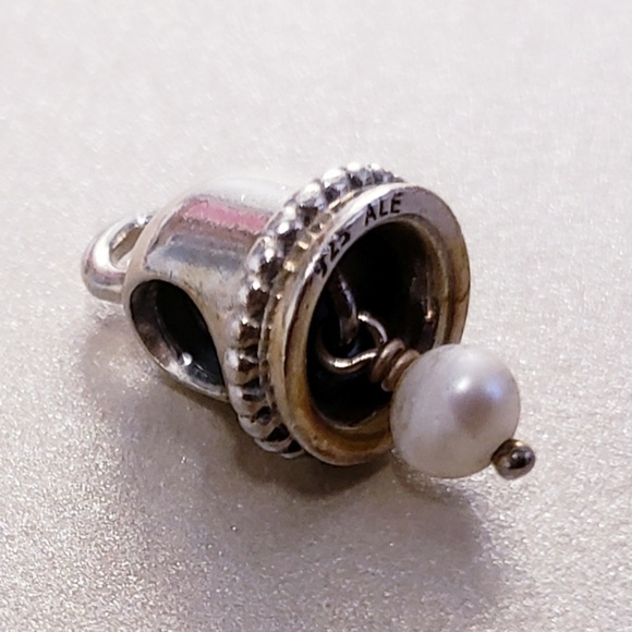 Authentic Pandora Retired Wedding Bell Charm - Picture 5 of 7